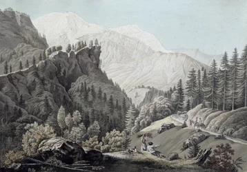 Ansicht des Chamonix-Tals, 1789